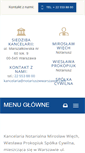 Mobile Screenshot of notariuszwwarszawie.com